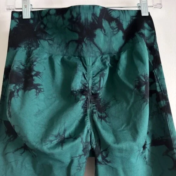 Seamless High Waisted Tummy Control Butt Lifting Leggings Size XL - Picture 4 of 6